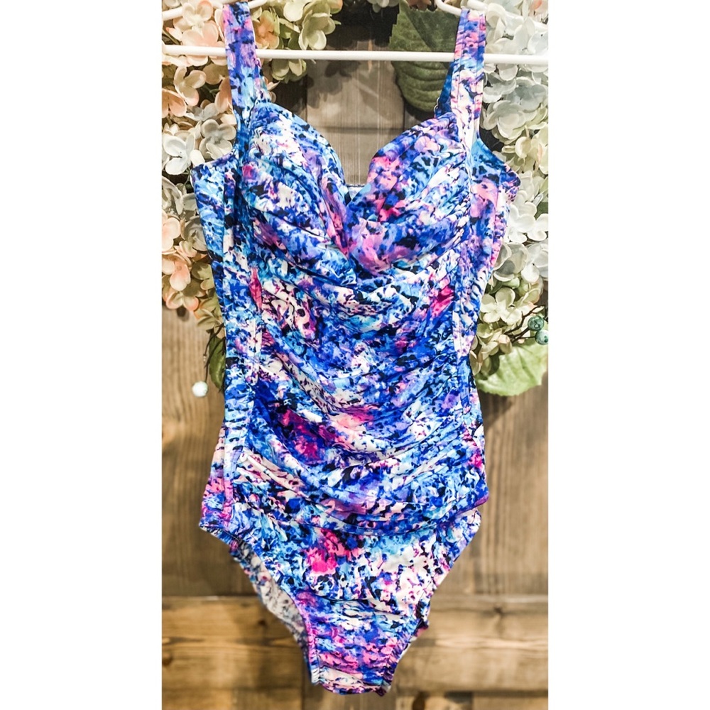 Trimshaper “Mermaid” swimsuit-Full coverage